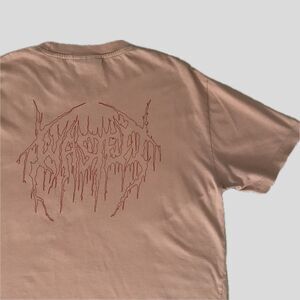 Wasted Paris Pink Pastel 100% Cotton Logo Mens Casual T Shirt Streetwear - XL